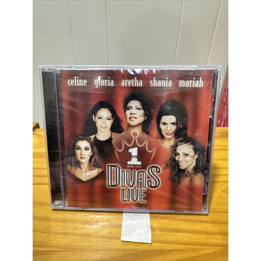 VH1 Divas Live CD Celine Gloria Aretha Shania Mariah Brand New Sealed